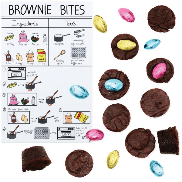 Easter Brownie bites recipe